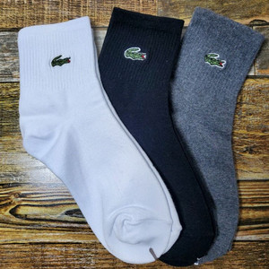 라코스테 골지 중목양말 (여성용)