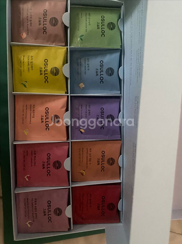 새상품)오설록 프리미엄 티 컬렉션 *40입* 선물세트--0