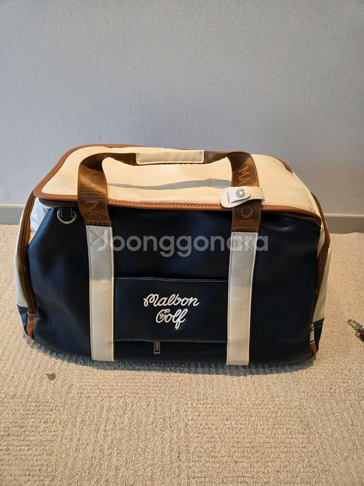 말본골프백 캐디백 보스턴백 세트 네이비--9