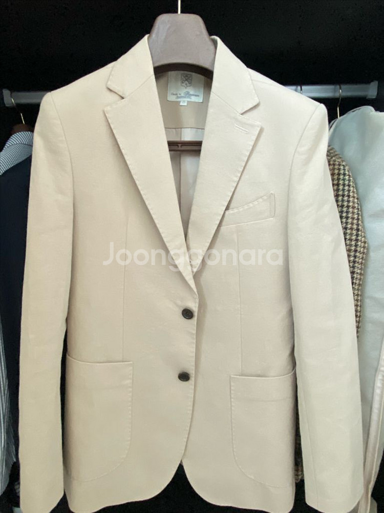 [판매] 맞춤 베이지 스포츠코트 자켓(100Size)--1