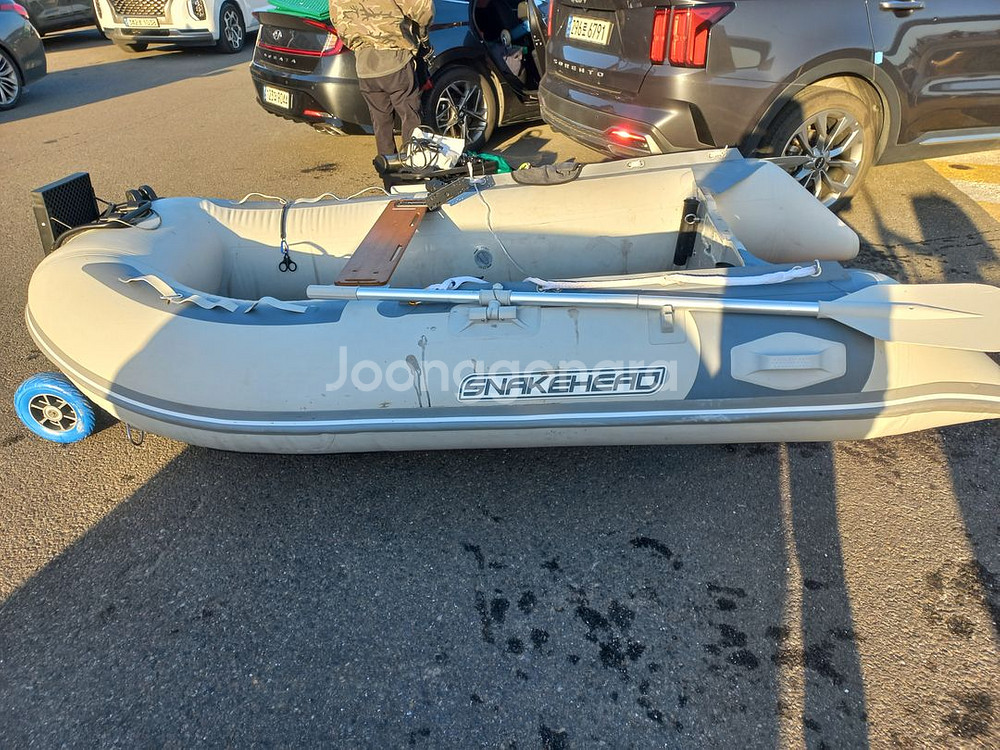 고무보트 + 선외기 + 어탐기 풀세트--3