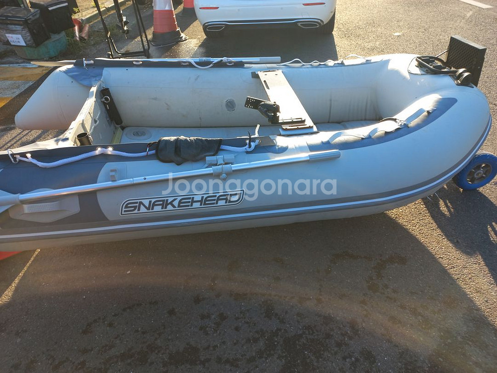 고무보트 + 선외기 + 어탐기 풀세트--4