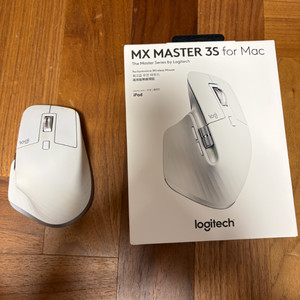 로지텍 Mx master 3s for mac (화이트)