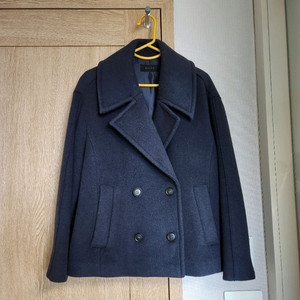 네이비 코트 여성용.