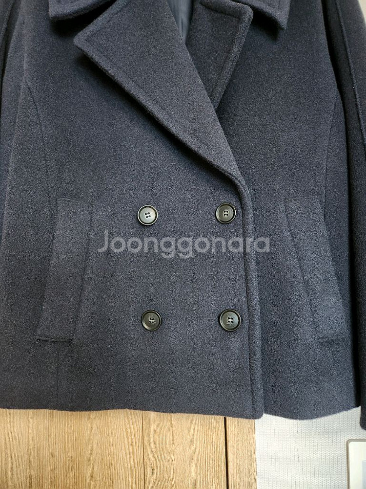 네이비 코트 여성용.--3