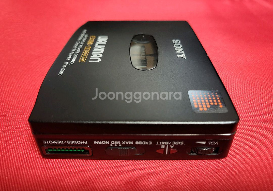 소니워크맨 WM-EX80 민트급 박스풀셋 정상작동품--6