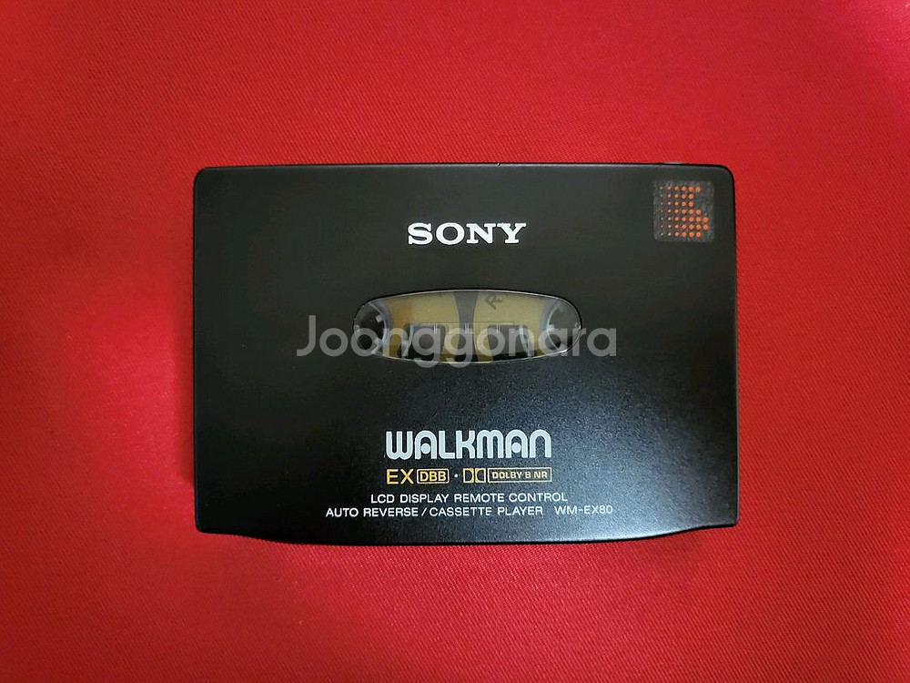 소니워크맨 WM-EX80 민트급 박스풀셋 정상작동품--4