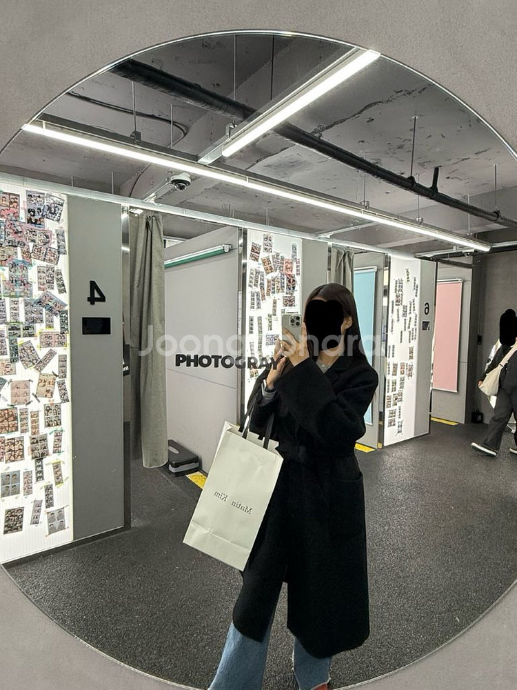 핸드메이드 롱 코트 블랙--2