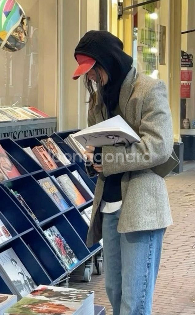 핸드메이드 숏 코트 자켓 그레이--4