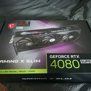 RTX 4080 super 슬림 그래픽카드 팝니다