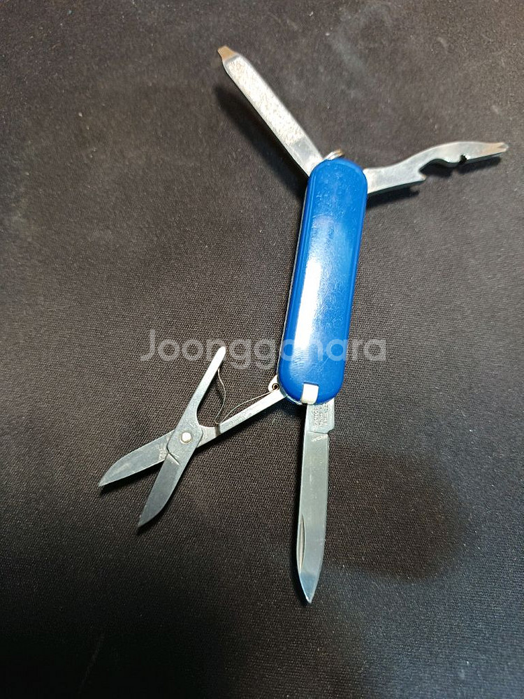 빅토리녹스 키체인 멀티툴 램블러 블루--3