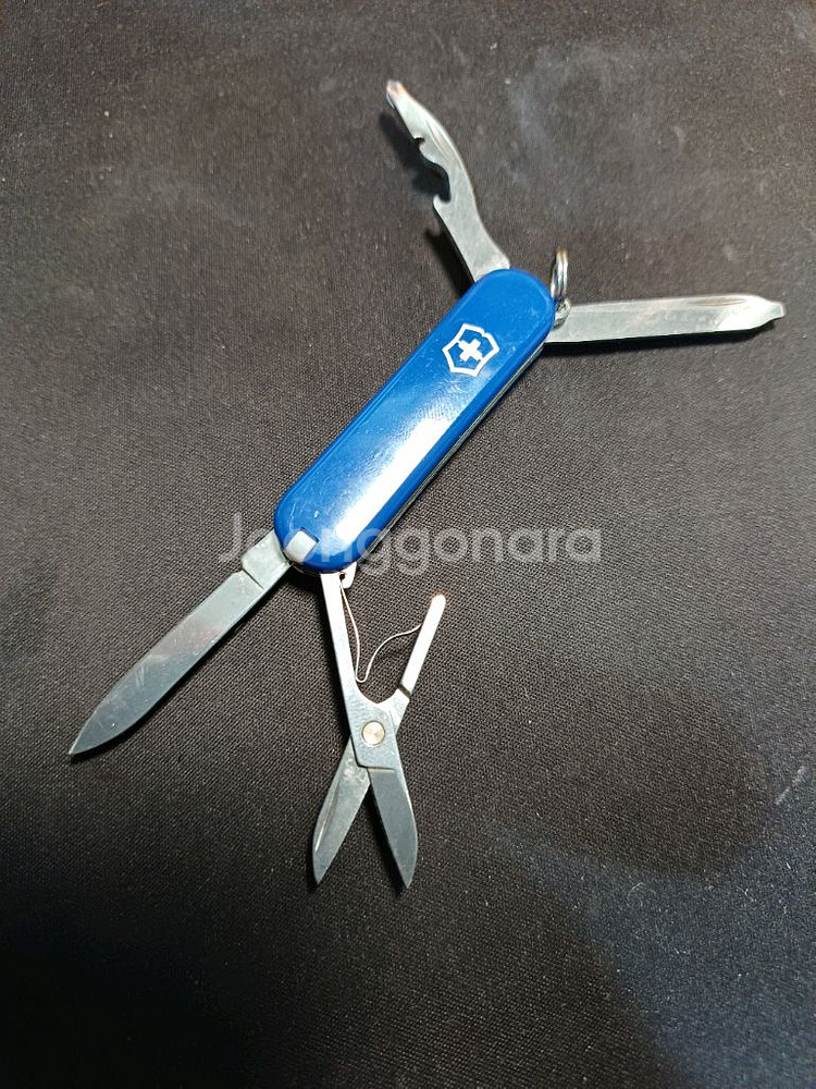 빅토리녹스 키체인 멀티툴 램블러 블루--2