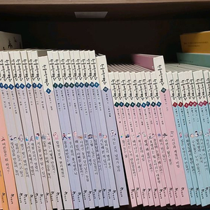 한솔 어린이 백과 본책 80권+ 사물그림사전 1권