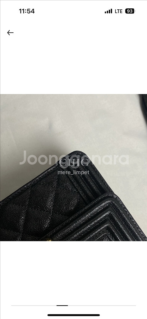 [풀구성 정품] 샤넬 보이사첼 뉴보이 캐비어 금장--4
