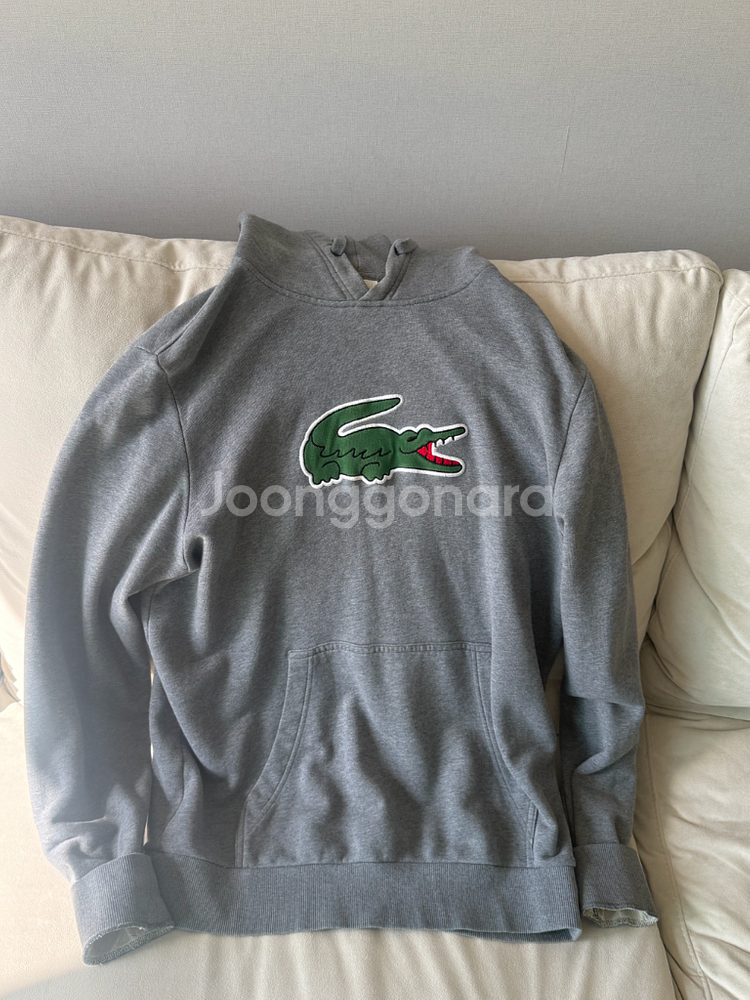라코스테 후드티 정품--1