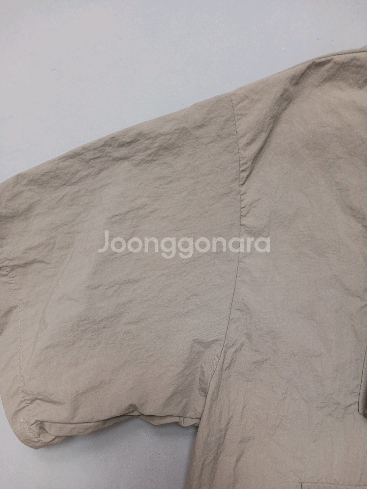 [F] 빈티지 폴리 반팔 셔츠형 자켓--3