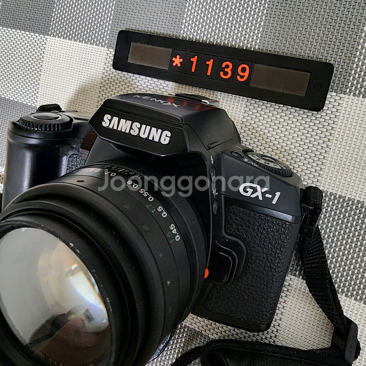 삼성캐녹스 GX-1 필름카메라 1.4 단렌즈--1
