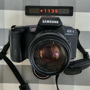 삼성캐녹스 GX-1 필름카메라 1.4 단렌즈
