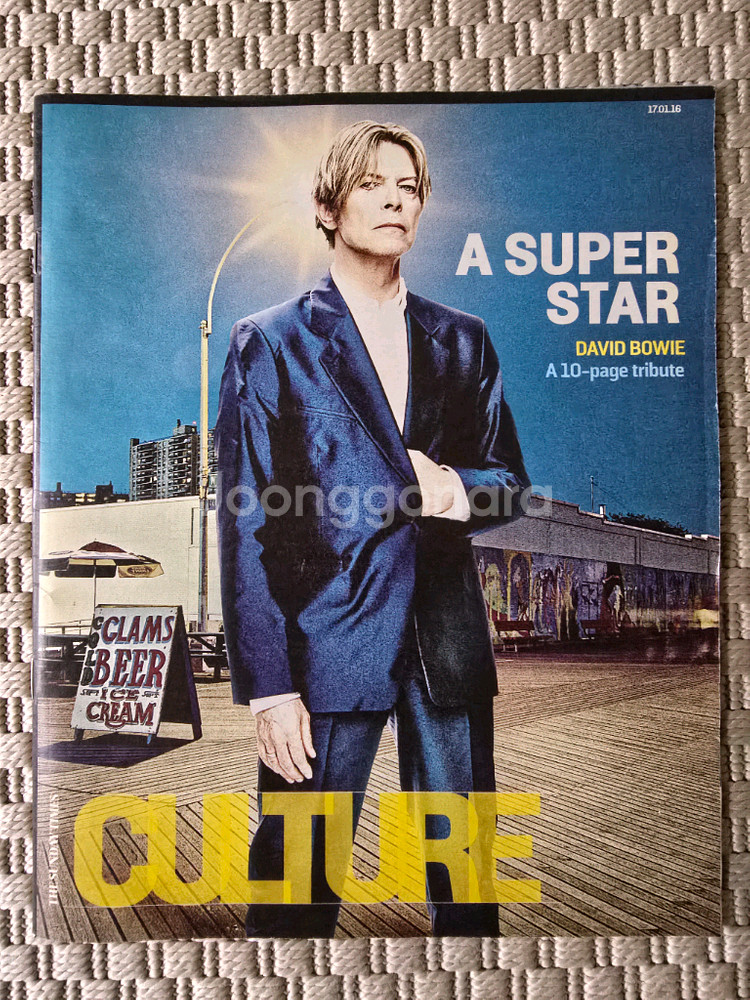 매거진 David Bowie 데이빗 보위 CULTURE--0