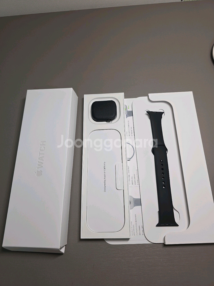 애플워치10 제트블랙 42mm GPS 모델--2