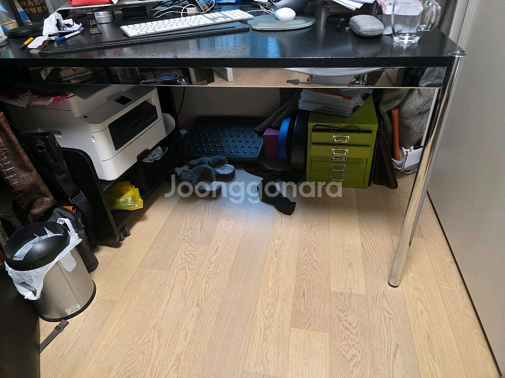 usm할러테이블 블랙우드상판 150x100--0