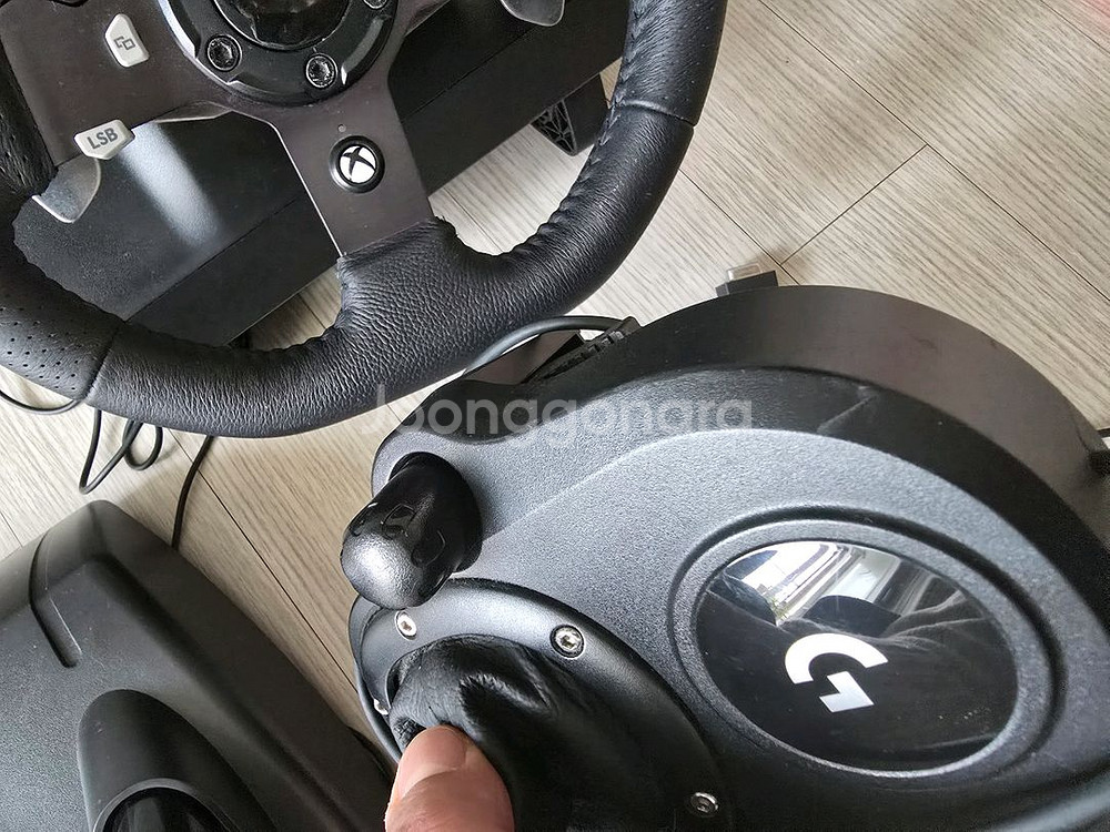 로지텍 G920(xbox) 레이싱 휠 세트--2