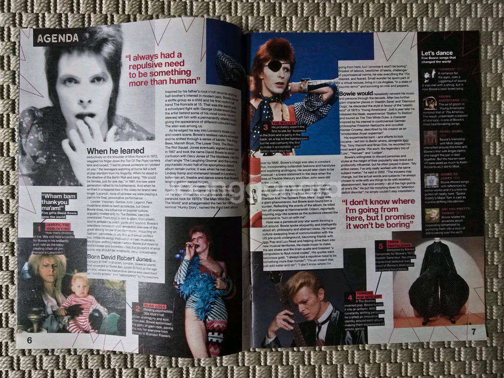 매거진 David Bowie 데이빗 보위 NME--2
