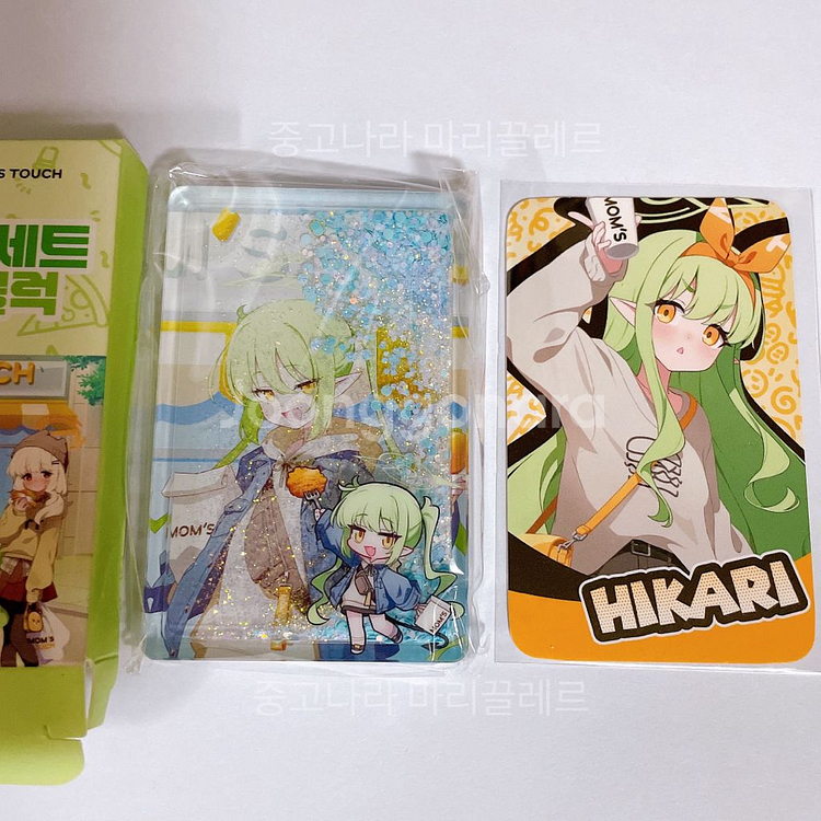 블루아카이브맘스터치 노조미블럭 히카리LD포카쿠폰 아크릴--0