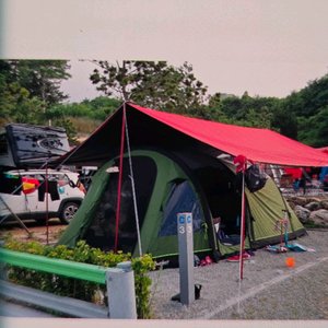 아웃웰 로즈웰 에어텐트 에어매트 일괄 이미지