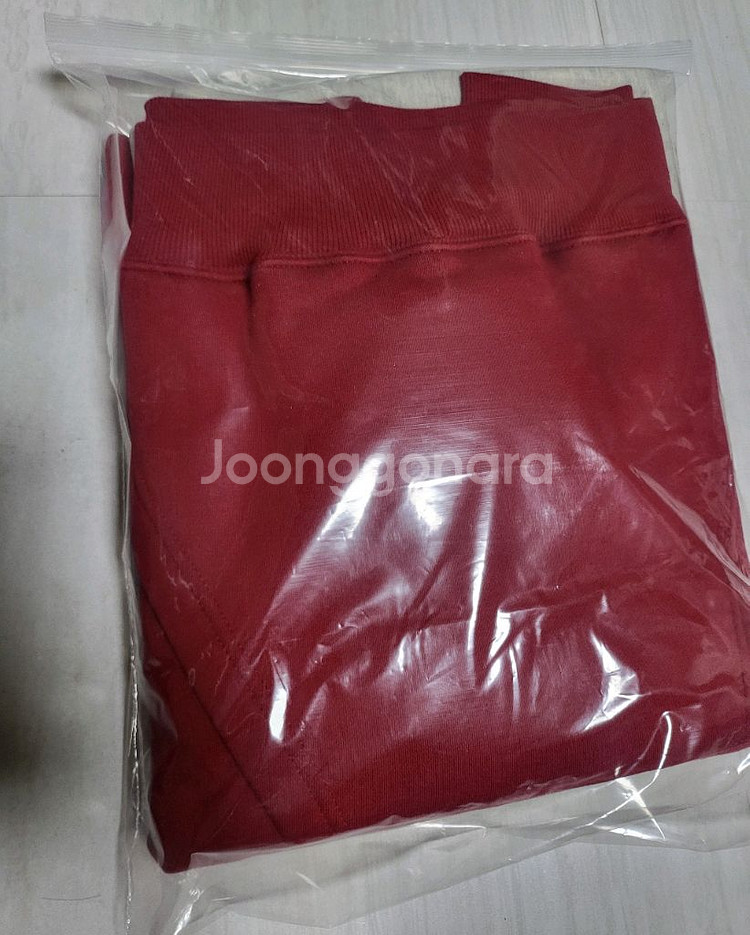 아이앱 스튜디오 크리스마스 버건디 오트밀 후드티(L)--1