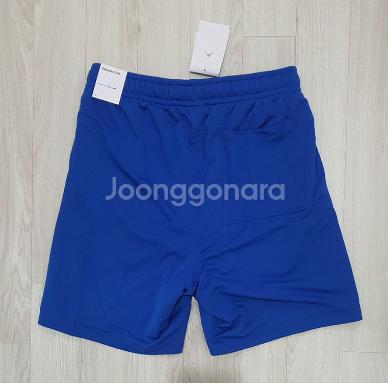 조던 스탠다드핏 빅점프맨 쇼츠 L사이즈 블루 새제품--1