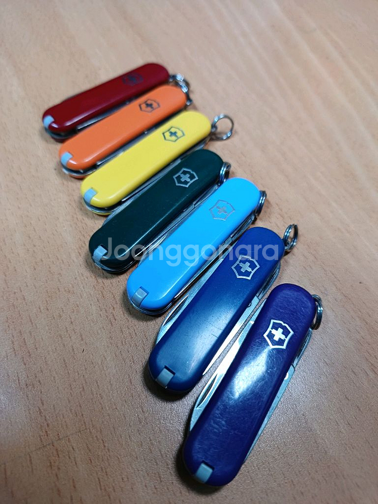 빅토리녹스(SAK) 키체인 멀티툴 클래식SD 7색--0