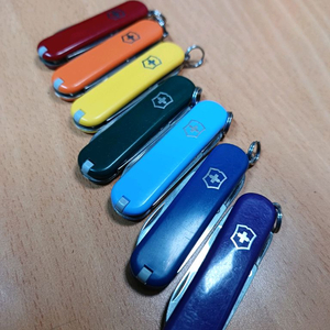 빅토리녹스(SAK) 키체인 멀티툴 클래식SD 7색