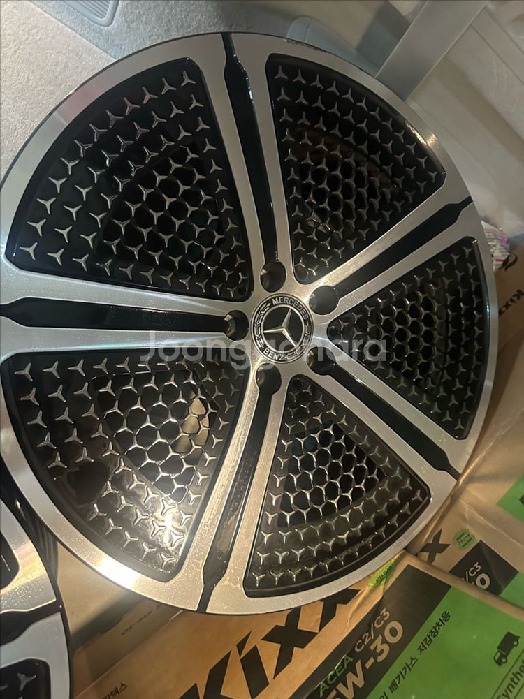 벤츠 EQS SUV 21인치 순정 휠--3