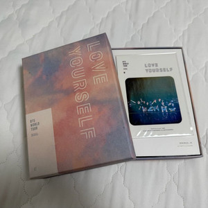 방탄소년단(BTS) 럽유얼셀프 콘서트 DVD