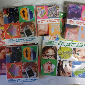 프로미스나인 노지선 싸인 슈퍼소닉 앨범 미개봉 세트