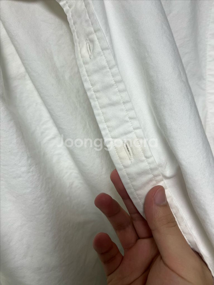 폴로 슬림핏 옥스포드 셔츠M(QR정품)--6