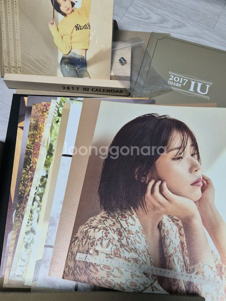 아이유 2017 시즌그리팅 판매--0