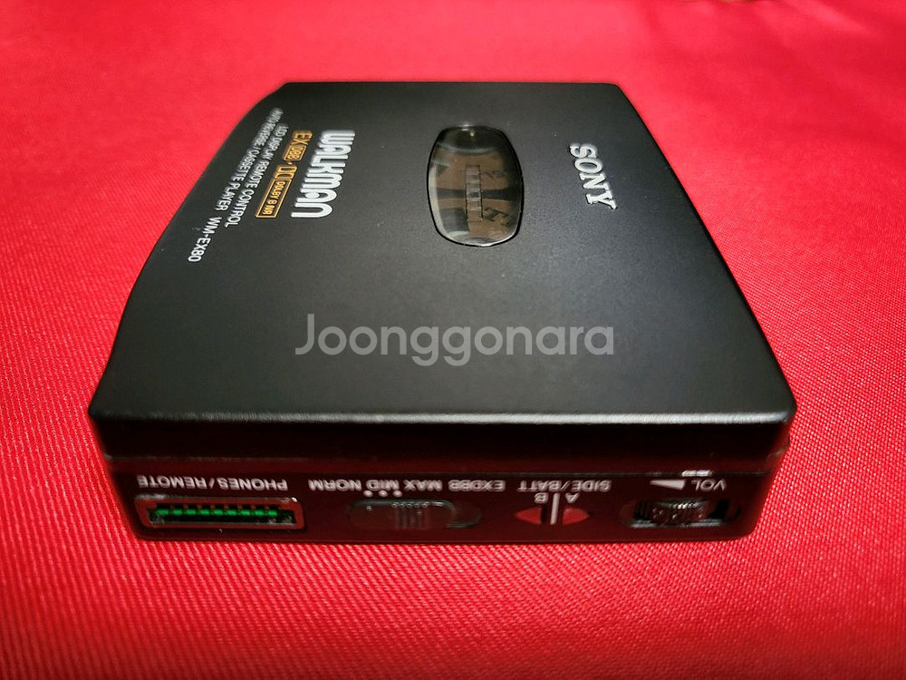 소니워크맨 WM-EX80 깨끗한 풀세트 정상작동품--3