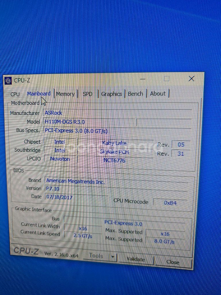 I5-7500 / GTX1060 본체--2