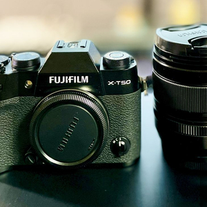 후지 X-T50 16-50mm kit 블랙 + 25mm