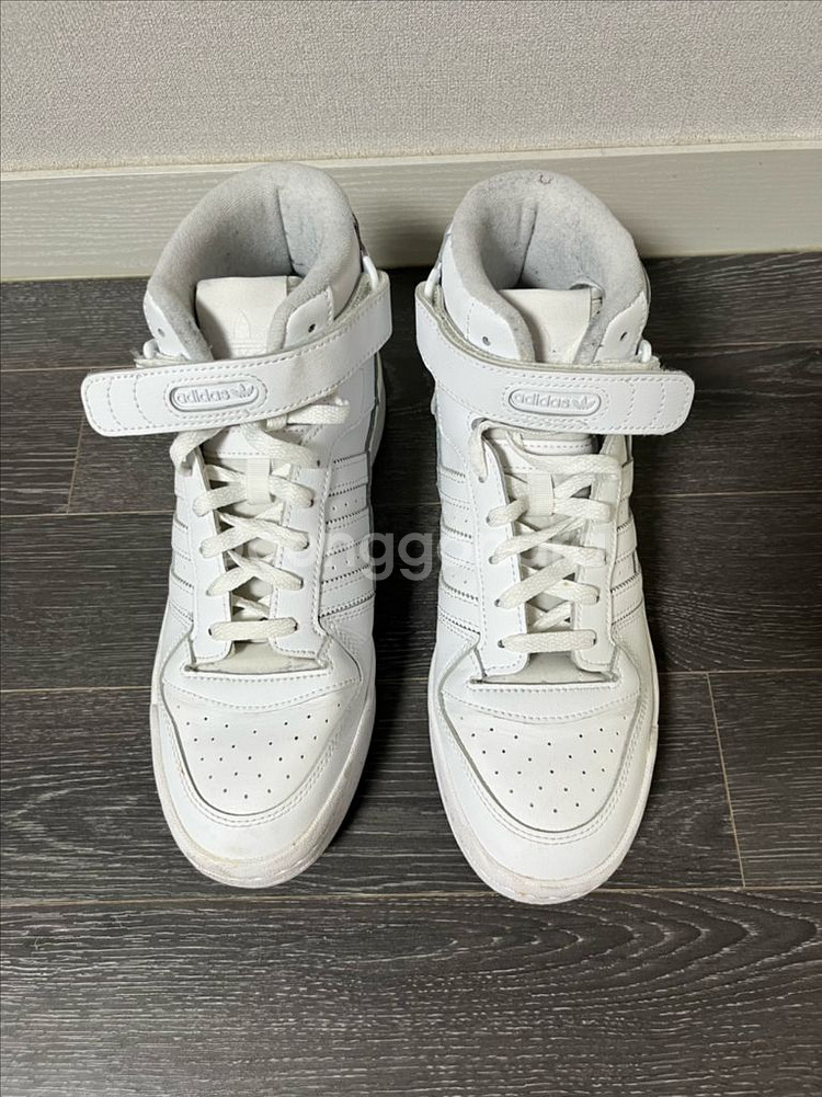 아디다스 포럼 하이 흰색--1