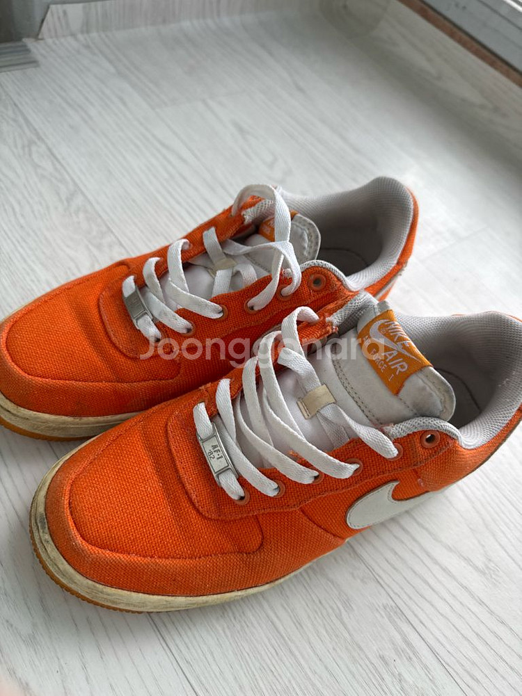 나이키 에어 포스 1 cvs 오렌지 255--0