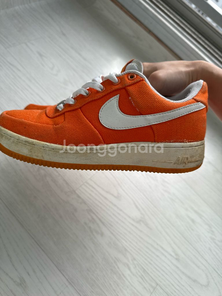 나이키 에어 포스 1 cvs 오렌지 255--1
