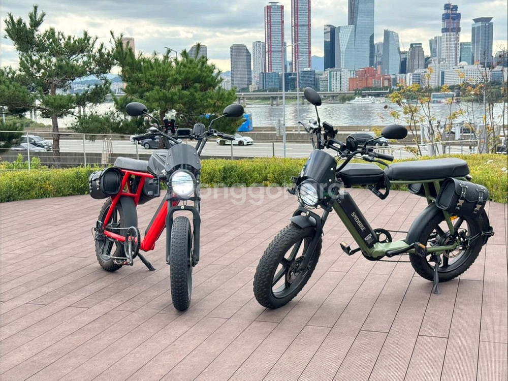 [풀옵션S급] SMD V2 전기자전거 (bs슬릭/엑스라--3