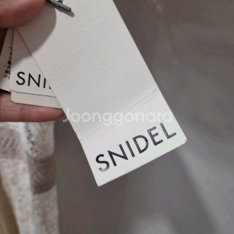 SNIDEL 스나이델 일본고급레이스 원피스 (새상품)--3