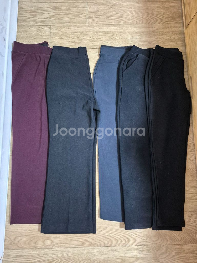 여성 기모바지 66.77사이즈--0