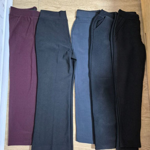 여성 기모바지 66.77사이즈