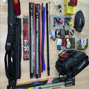 바다낚시용품 일체(다이와 시마노 등)