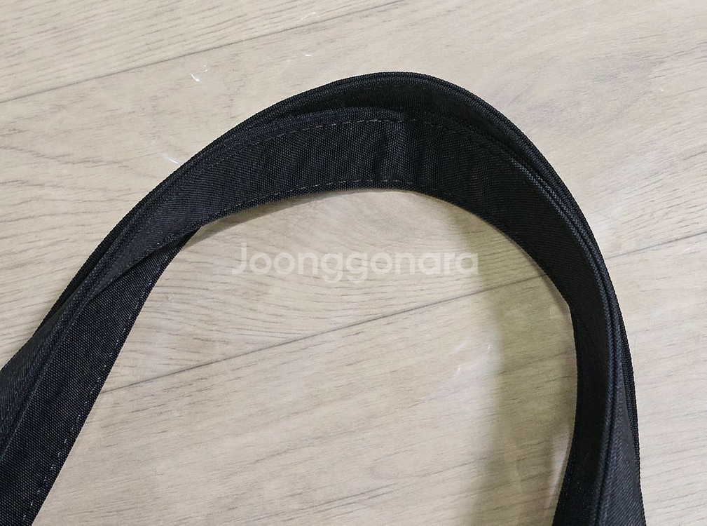 오부니 Daily ribbon gym bag_black--2